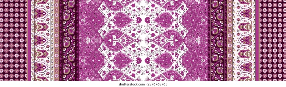 Seamless Textile design pattern for any Type of print 
