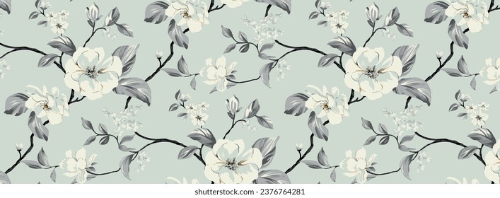 Seamless Textile design pattern for any Type of print 