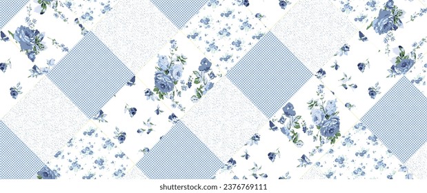 Seamless Textile design pattern for any Type of print 