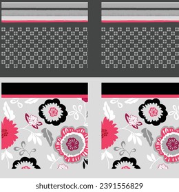 Seamless Textile design pattern for any Type of print