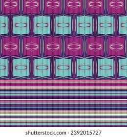 Seamless Textile design pattern for any Type of print