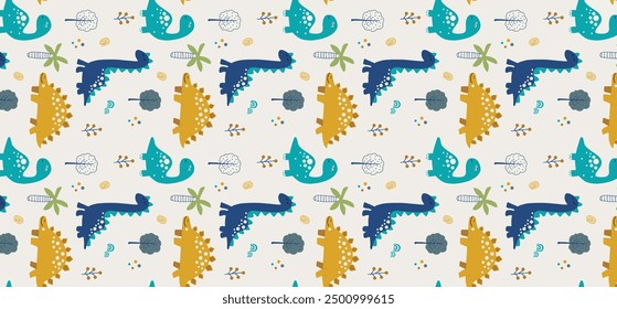 Seamless Textile design pattern for any Type of print