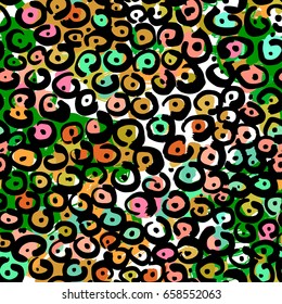 Seamless textile doodle pattern grunge texture.Trendy modern ink artistic design with authentic,unique scrapes, watercolor blotted background for a logo, cards, invitations, posters, banners.