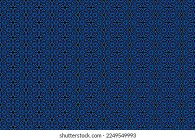 Seamless Textile Grid Tile Decoration Vector Interior Wrapping Paper Geometric Background Creative Art Texture Pattern