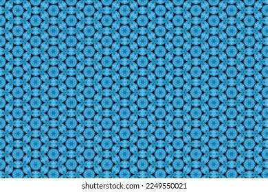 Cuadrícula de tela sin inconvenientes Decoración de mosaico Vector Interior Papel envolver Fondo geométrico Patrón de textura de arte creativo