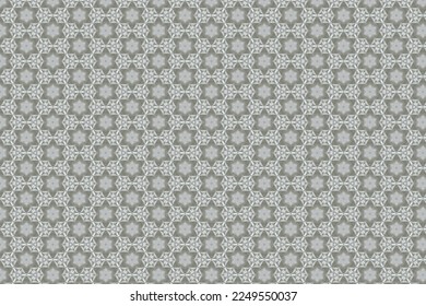 Seamless Textile Grid Tile Decoration Vector Interior Wrapping Paper Geometric Background Creative Art Texture Pattern