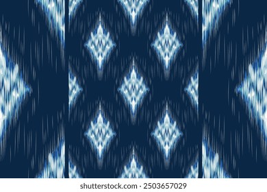 Textil sin costuras, patrón de Ikat, chevron de Ikat, patrón de Paisley, elemento de Vector, Vector Abstractas, Batik, bordado de tela, patrón étnico, Ogee, geométrico étnico, nativo americano, impresión de fondo.
