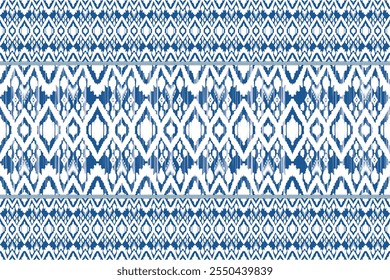 Seamless textile, Ikat pattern, Ikat chevron, Paisley pattern, Vector element, Abstract Vector, Batik, fabric embroidery, Ethnic pattern, Ogee, Geometric ethnic, native american, Background printing.
