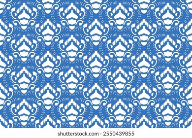 Textil sin costuras, patrón de Ikat, chevron de Ikat, patrón de Paisley, elemento de Vector, Vector Abstractas, Batik, bordado de tela, patrón étnico, Ogee, geométrico étnico, nativo americano, impresión de fondo.