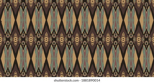 Seamless textile ornament. Vector seamless pattern. Ethnic style carpet texture.  Eps-10