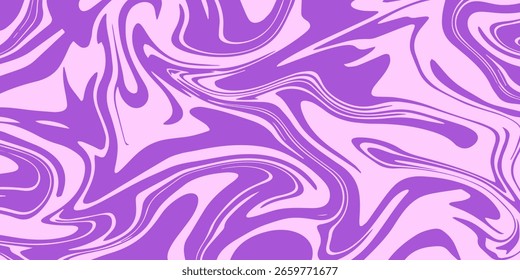Seamless Textile Paint Liquid dynamic waves Fluid marble texture, Colorful abstract geometric poster, banner, cards background on dark blue, yellow, purple colours for covers, presentations.