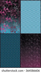 Seamless textile pattern