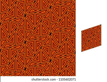 Seamless textile pattern. Background. Wallpaper. African style.