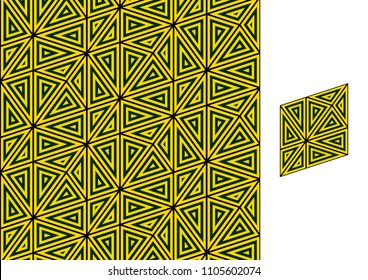 Seamless textile pattern. Background. Wallpaper. African style.