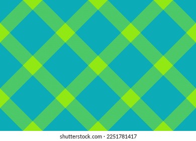 Seamless textile pattern. Check vector background. Texture fabric tartan plaid in turquoise and bright colors.