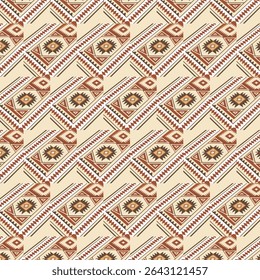 A seamless textile pattern design created with detailed elements  ideal for fabric printing fashion apparel home decor and upholstery