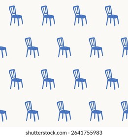 Seamless Textile Print Pattern. Mediterranean Atmosphere. Travel and Vacation Rest Theme. Summer Resort Fabric Swatch Doodle Line Art 
 Hand Crafted Decoration. Simple Sketch Outline Drawing.