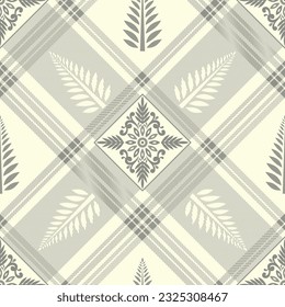 Seamless textile shirting and tie pattern