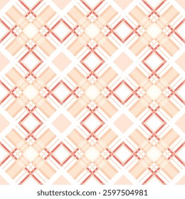 Seamless textile tartan network texture checked plaid pattern. Fabric plaid background. EPS vector illustration