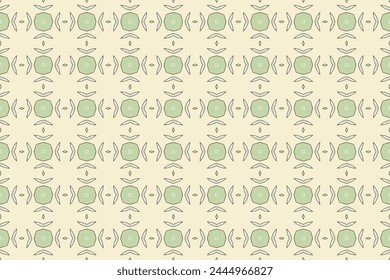 Seamless Textile Texture Interior Graphic Fashion Symmetric Template Fabric Tile Geometric Cloth Art Visual Background Digital Wallpaper Design Pattern.