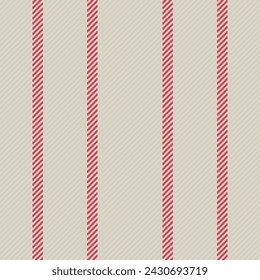 Seamless textile texture of stripe fabric vertical with a lines background vector pattern in white and light colors.