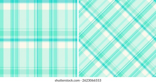 Nahtloser textiler Vektor aus Stoff überprüfen Hintergrund mit einer Textur Tartan Muster plattiert. Set in Sommerfarben für Valentinstag Outfit Inspiration.