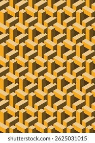 seamless texture 3d retro techno crypto futurism texture geometric vector
