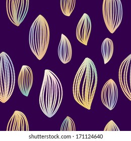 seamless texture. abstract background with a pattern of dots on purple background