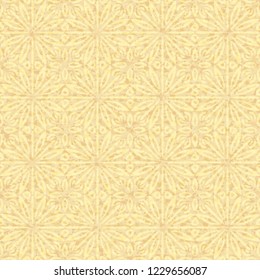 Seamless texture. Abstract floral pattern on the background of the colors of the old paper.