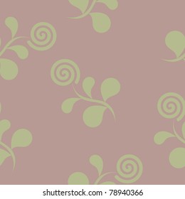 seamless texture with an abstract flower