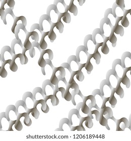 Seamless texture. Abstract forms. Creative background. Abstract mesh interlaced. Vector graphics