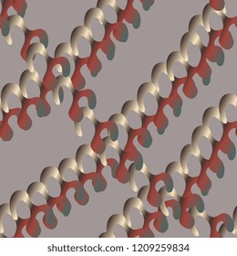 Seamless texture. Abstract forms. Creative background. Abstract mesh interlaced. Vector graphics