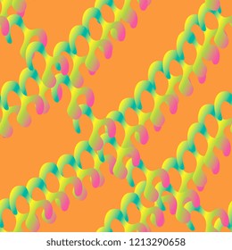 Seamless texture. Abstract forms. Creative background. Abstract mesh interlaced. Vector graphics