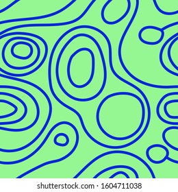 Seamless texture with abstract ornament