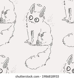 Textura sin foco con un gato adorable.
