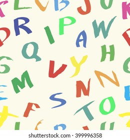 seamless texture alphabet