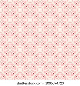 Seamless texture with arabic geometric ornament. Vector mosaic pattern