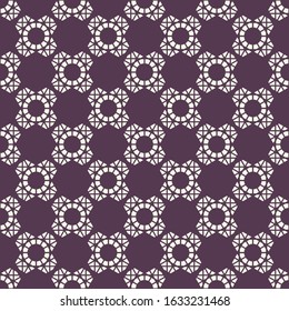 Seamless texture with arabic geometric ornament. Vector oriental mosaic pattern