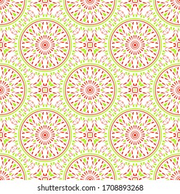 Textura transparente con adorno geométrico árabe. Diseño de mosaico vectorial asiático con elementos decorativos alternos.