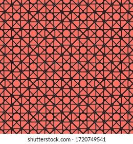 Nahtlose Textur mit arabischen geometrischen Ornamenten. Vektororientalisches Mosaikmuster