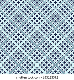 Seamless texture with arabic geometric ornament. Vector mosaic pattern