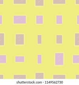 Seamless texture background hand drawn. Abstract handphone or mobilephone, For graphic resource. Vector artwork.