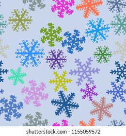 Seamless texture background hand drawn. Abstract close-up of snow, For graphic resource. Vector artwork.
