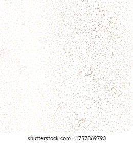 Seamless texture background in rose gold foil gradient