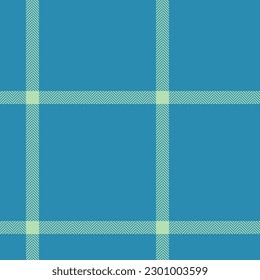 Seamless texture background. Textile check vector. Plaid pattern tartan fabric in cyan and light colors.