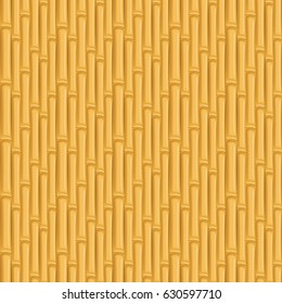 Seamless texture of the bamboo. Vector illustration.