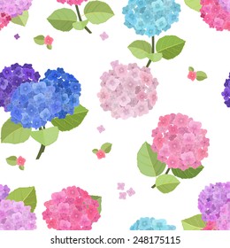 seamless texture with beauty flowers