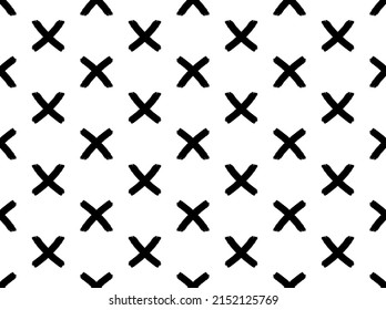 Seamless Texture Black Crosses Stock Vector (Royalty Free) 2152125769 ...