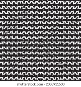 Seamless texture with black geometric forms. Seamless vector illustration eps 10.