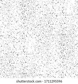 Seamless texture of black grain, noise, grit.